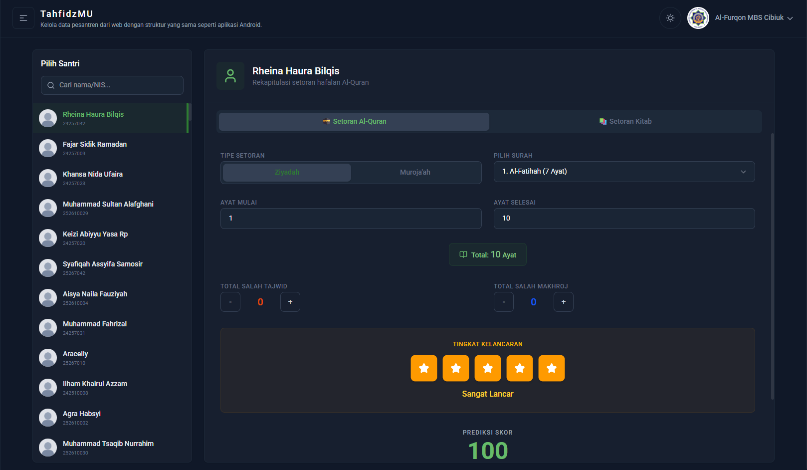 Web Admin Terpusat