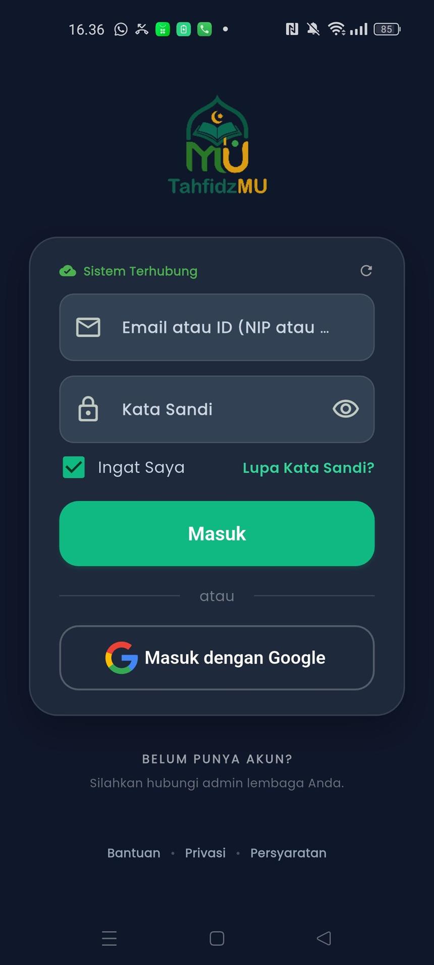 Login Cepat Akun Google